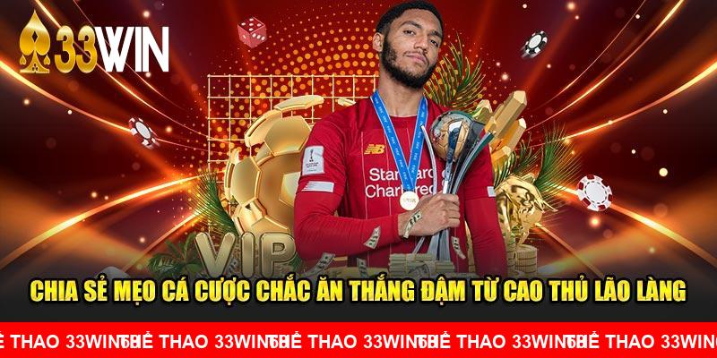 Chia sẻ mẹo cá cược chắc ăn thắng đậm từ cao thủ lão làng